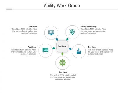 Ability work group ppt powerpoint presentation file graphics download cpb