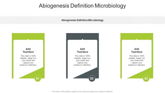 Abiogenesis Definition Microbiology In Powerpoint And Google Slides Cpb