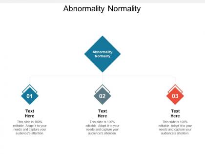 Abnormality normality ppt powerpoint presentation summary backgrounds cpb