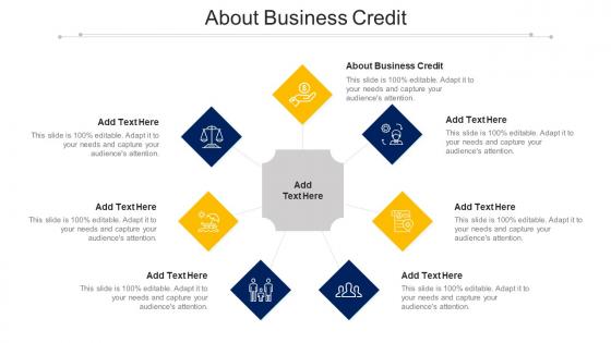 About Business Credit Ppt Powerpoint Presentation Ideas Picture Cpb