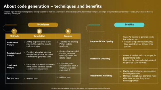 AI Code Generator PowerPoint Presentation and Slides PPT Sample | SlideTeam