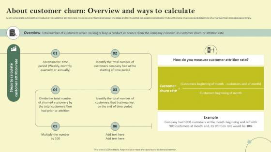 About Customer Churn Overview And Reducing Customer Acquisition