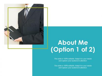 About me company d284 ppt powerpoint presentation gallery show