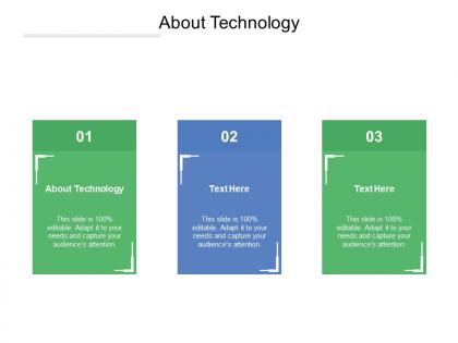 About technology ppt powerpoint presentation pictures graphics example cpb