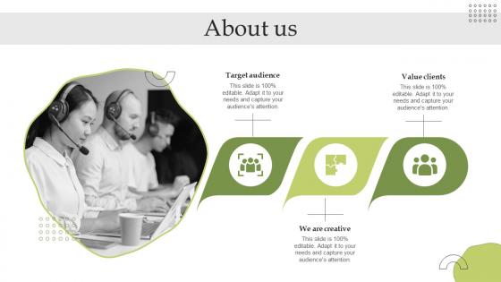 About Us Delivering Excellent Customer Services Ppt Slides Background Images
