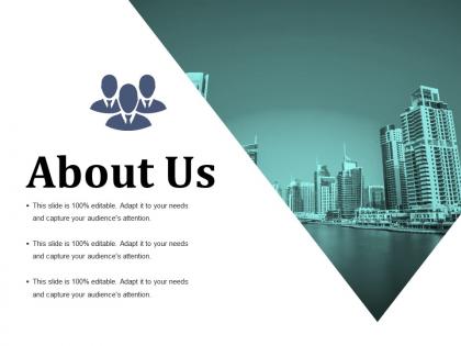 About us presentation images