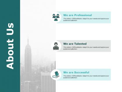 About us values clients i233 ppt powerpoint presentation template influencers