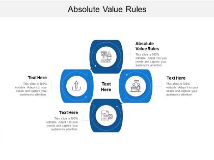 Absolute value rules ppt powerpoint presentation slides graphics template cpb