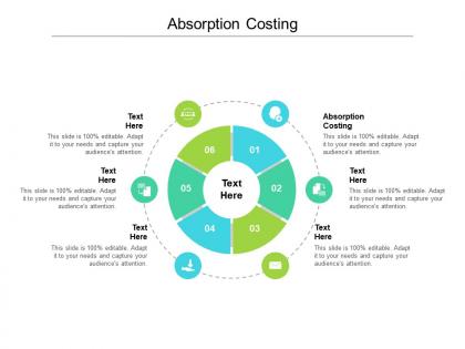Absorption costing ppt powerpoint presentation infographic template format cpb
