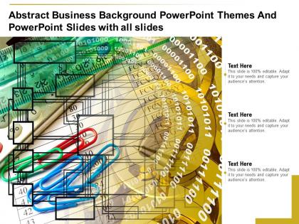 Abstract business background powerpoint themes and powerpoint slides with all slides
