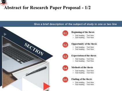 Abstract for research paper proposal expectation ppt powerpoint presentation sample