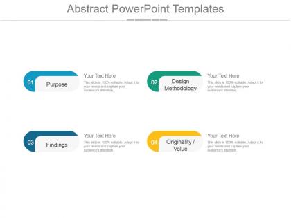 Abstract powerpoint templates