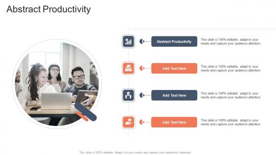 Abstract Productivity In Powerpoint And Google Slides Cpb