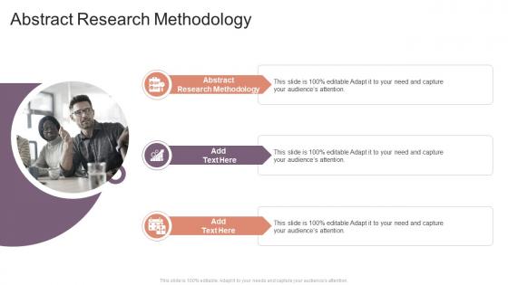 Abstract Research Methodology In Powerpoint And Google Slides Cpb