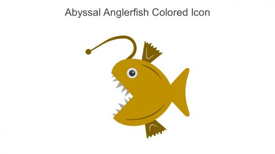 Abyssal Anglerfish Colored Icon In Powerpoint Pptx Png And Editable Eps Format