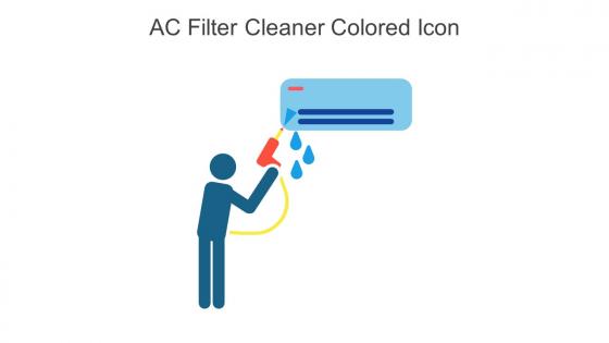 AC Filter Cleaner Colored Icon In Powerpoint Pptx Png And Editable Eps Format