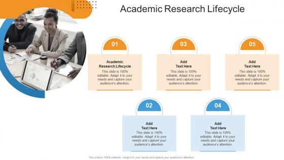 Academic Research Lifecycle In Powerpoint And Google Slides Cpb