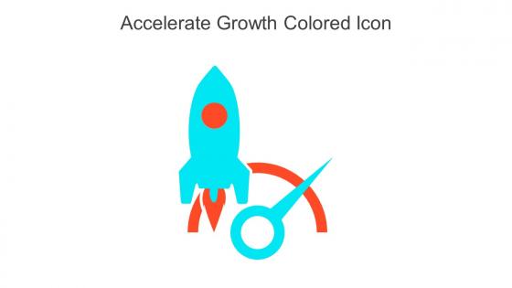 Accelerate Growth Colored Icon In Powerpoint Pptx Png And Editable Eps Format