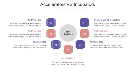 Accelerators VS Incubators Ppt Powerpoint Presentation Pictures Skills Cpb