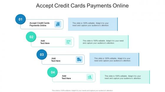 Accept Credit Cards Payments Online In Powerpoint And Google Slides Cpb