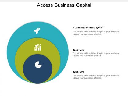 Access business capital ppt powerpoint presentation gallery show cpb
