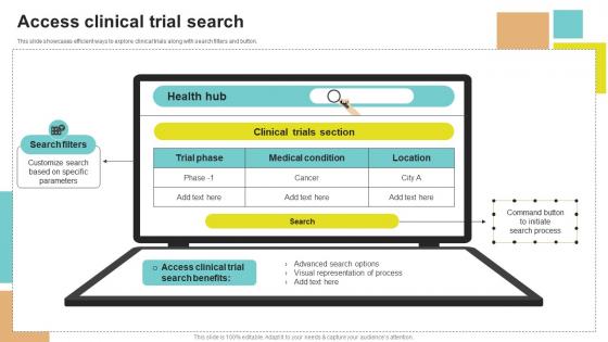 Access Clinical Trial Search Storyboard SS