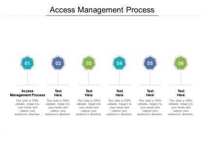 Access management process ppt powerpoint presentation visual aids deck cpb