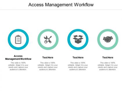 Access management workflow ppt powerpoint presentation layouts guide cpb