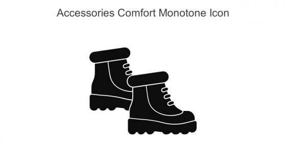 Accessories Comfort Monotone Icon In Powerpoint Pptx Png And Editable Eps Format