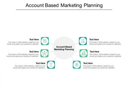 Account based marketing planning ppt powerpoint presentation infographic template cpb