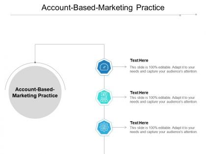Account based marketing practice ppt powerpoint presentation layouts cpb