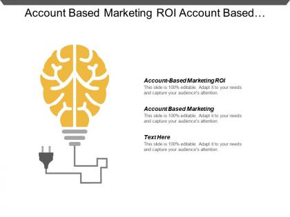 Account based marketing roi account based marketing abm analytics cpb