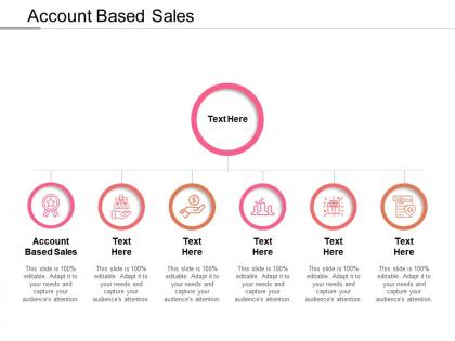 Account based sales ppt powerpoint presentation summary example introduction cpb