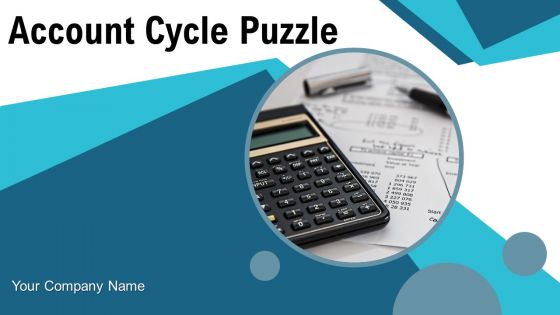 Account Cycle Puzzle Circular Process Financial Statements Source Document Analyse