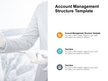 Account management structure template ppt powerpoint presentation master cpb