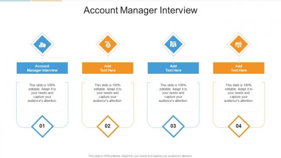 Account Manager Interview In Powerpoint And Google Slides Cpb