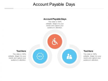 Account payable days ppt powerpoint presentation ideas elements cpb