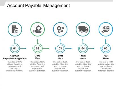 Account payable management ppt powerpoint presentation gallery portrait cpb