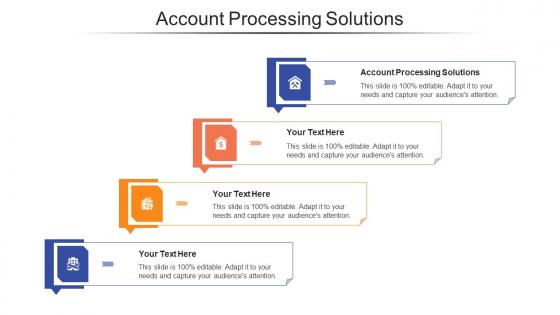 Account Processing Solutions Ppt Powerpoint Presentation Infographics Inspiration Cpb