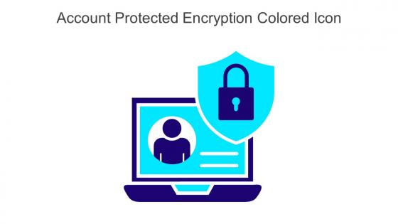 Account Protected Encryption Colored Icon In Powerpoint Pptx Png And Editable Eps Format