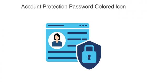 Account Protection Password Colored Icon In Powerpoint Pptx Png And Editable Eps Format