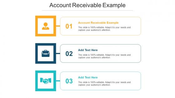 Account Receivable Example Ppt Powerpoint Presentation Gallery Guidelines Cpb