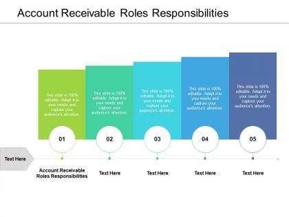 Account receivable roles responsibilities ppt powerpoint presentation slides cpb