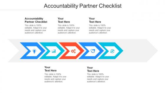 Accountability partner checklist ppt powerpoint presentation gallery slides cpb