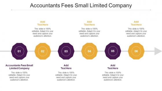 Accountants Fees Small Limited Company Ppt Powerpoint Presentation Outline Graphic Cpb