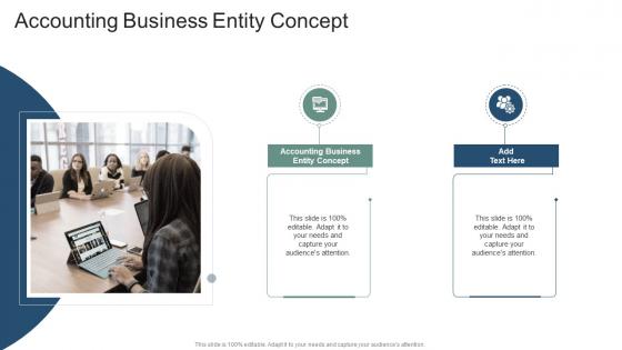 Accounting Business Entity Concept In Powerpoint And Google Slides Cpb