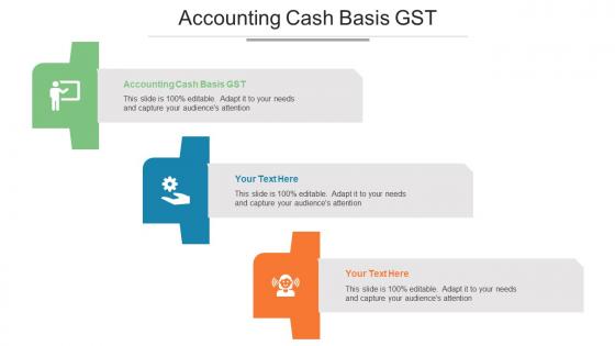 Accounting Cash Basis GST Ppt Powerpoint Presentation Infographic Template Pictures Cpb