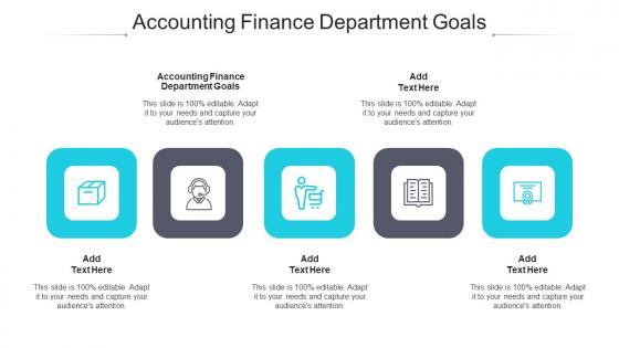 Accounting Finance Department Goals Ppt Powerpoint Presentation Infographic Cpb