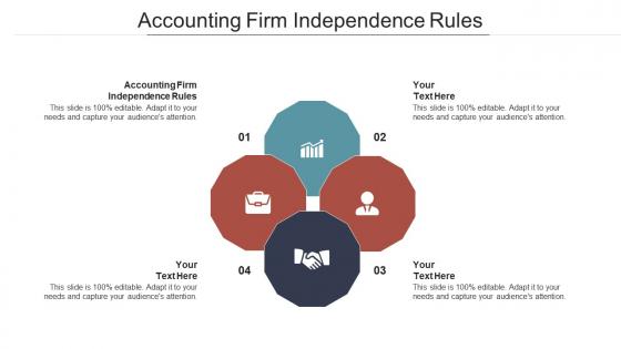 Accounting firm independence rules ppt powerpoint presentation ideas cpb