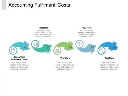 Accounting fulfilment costs ppt powerpoint presentation ideas grid cpb